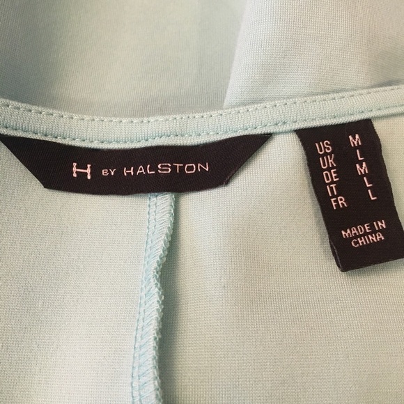 H by Halston short sleeve scoop neck cross front top - Picture 6 of 7